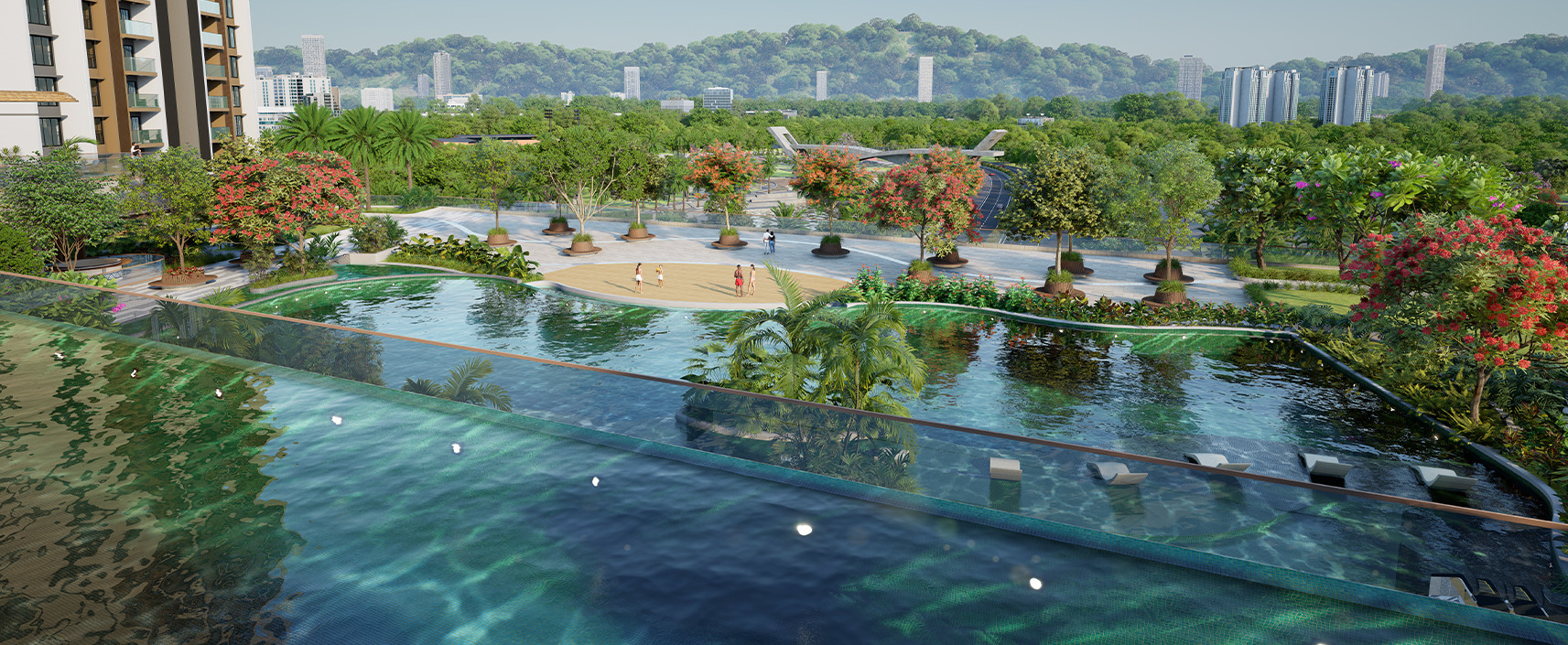 Pools & Viewing Deck