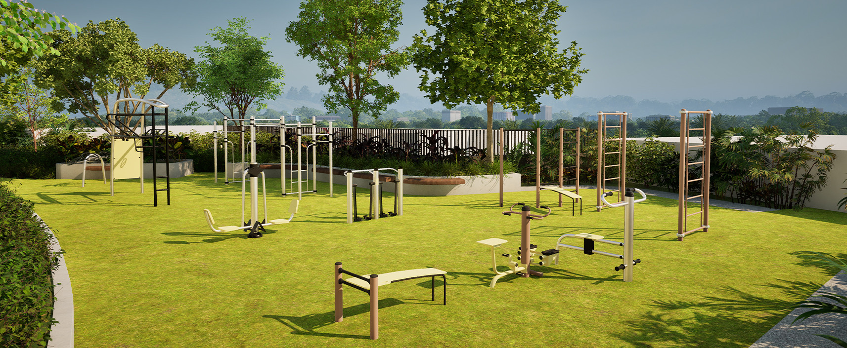 Outdoor Fitness Area